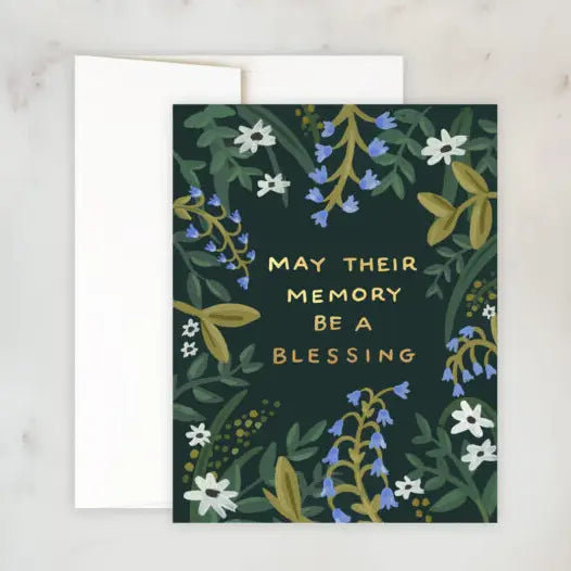 Memory Blessing Greeting Card