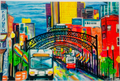 Zen Genius Short North Postcard by Painter Sam