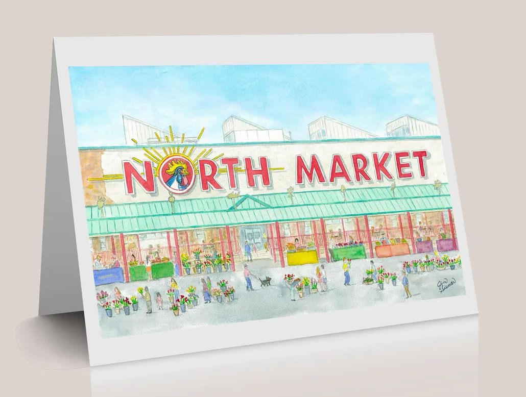 North Market Print by Jim Siemer