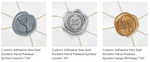 Load image into Gallery viewer, Symbol Adhesive Wax Seals
