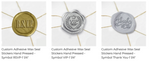 Load image into Gallery viewer, Symbol Adhesive Wax Seals
