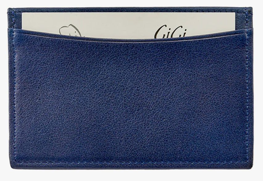 Slim Leather Business Card Case