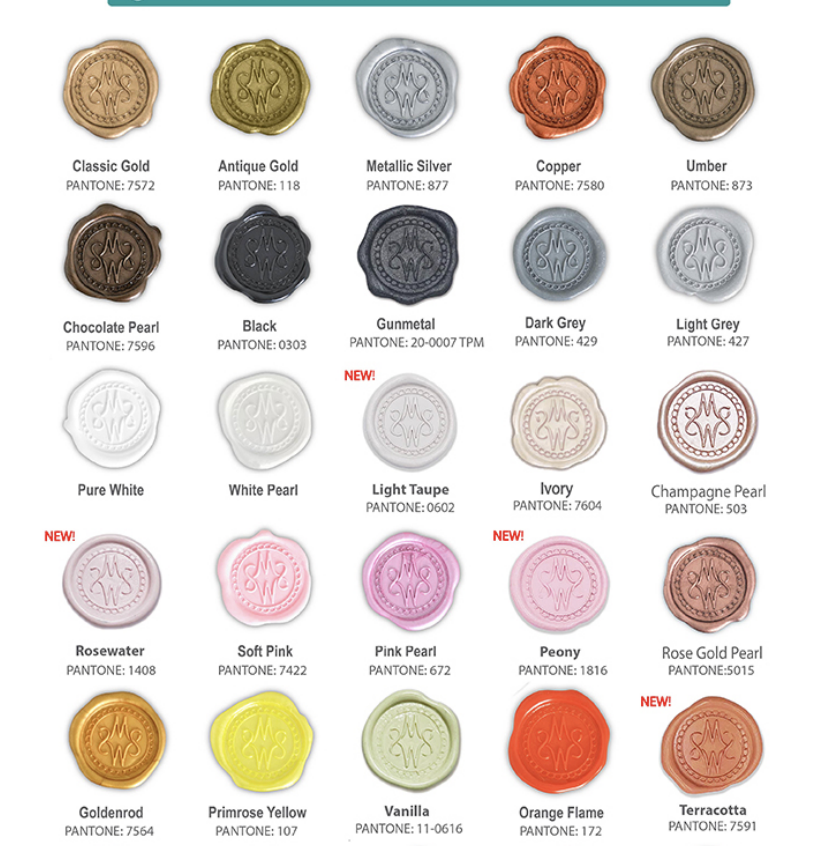 Custom Logo Wax Seal Sticker with your Design