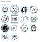 Custom Monogram Wax Stamps