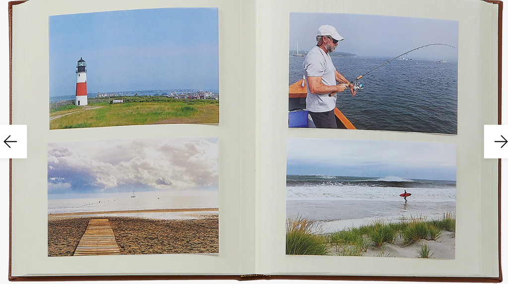 Pebble Leather Photo Albums