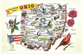 Greetings from Ohio Postcard