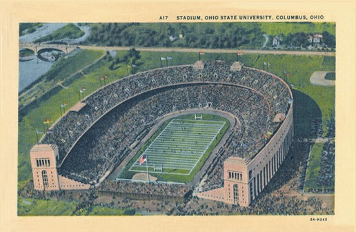 Ohio Stadium Postcard