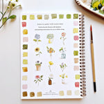 Load image into Gallery viewer, Emily Lex Flowers Watercolor Workbook

