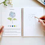 Load image into Gallery viewer, Emily Lex Flowers Watercolor Workbook
