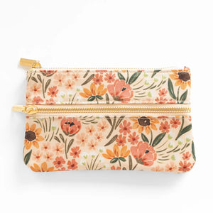 Sunny Poppies Pencil Pouch