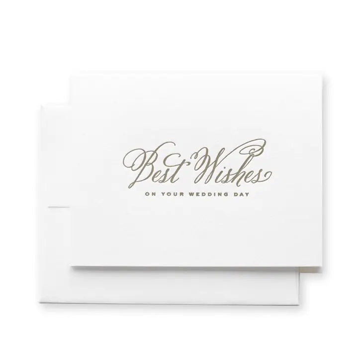 Best Wishes Wedding Card