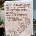 Jolliest Bunch of Assholes Greeting Card