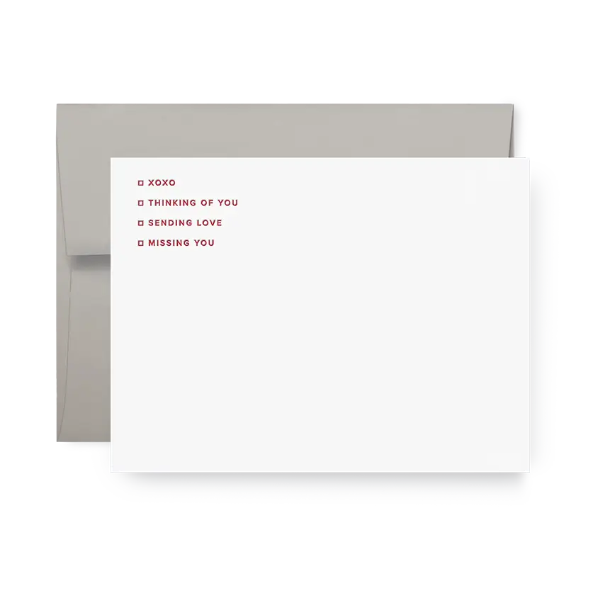 Heartfelt Notecards