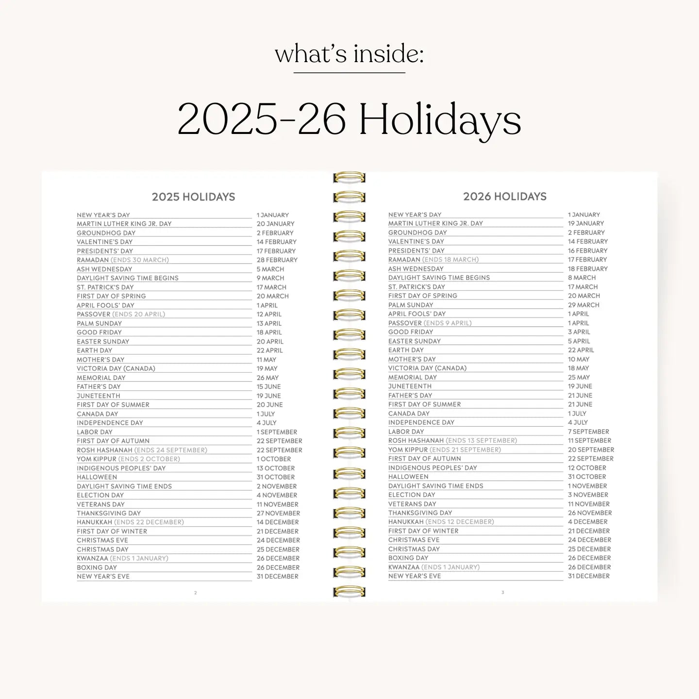 Sunny Poppies 2025-2026 Academic Planner