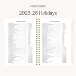 Load image into Gallery viewer, Sunny Poppies 2025-2026 Academic Planner
