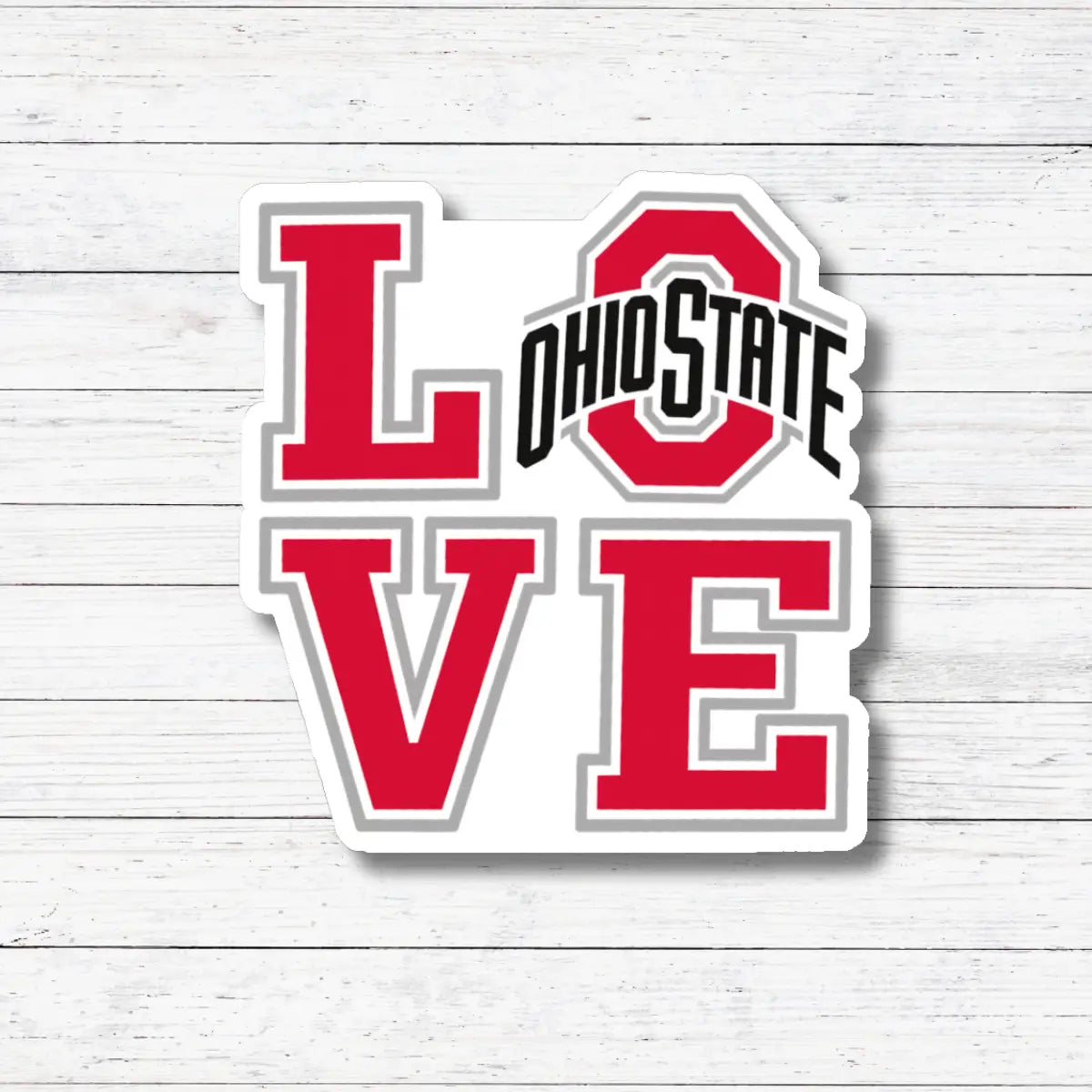 Love Ohio State Sticker