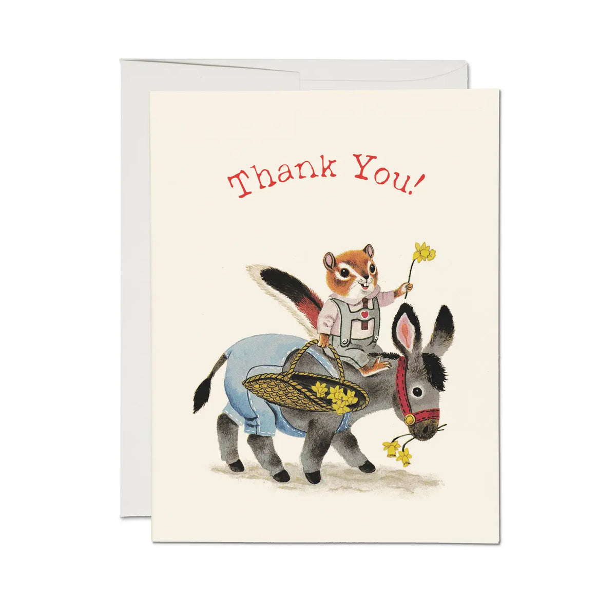 Richard Scarry Chipmunk and Donkey Card