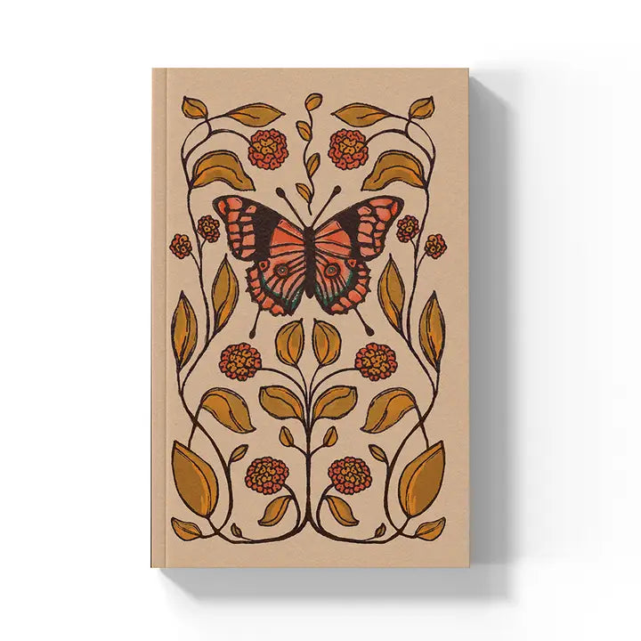 Butterfly Soft Touch Classic Layflat Notebook