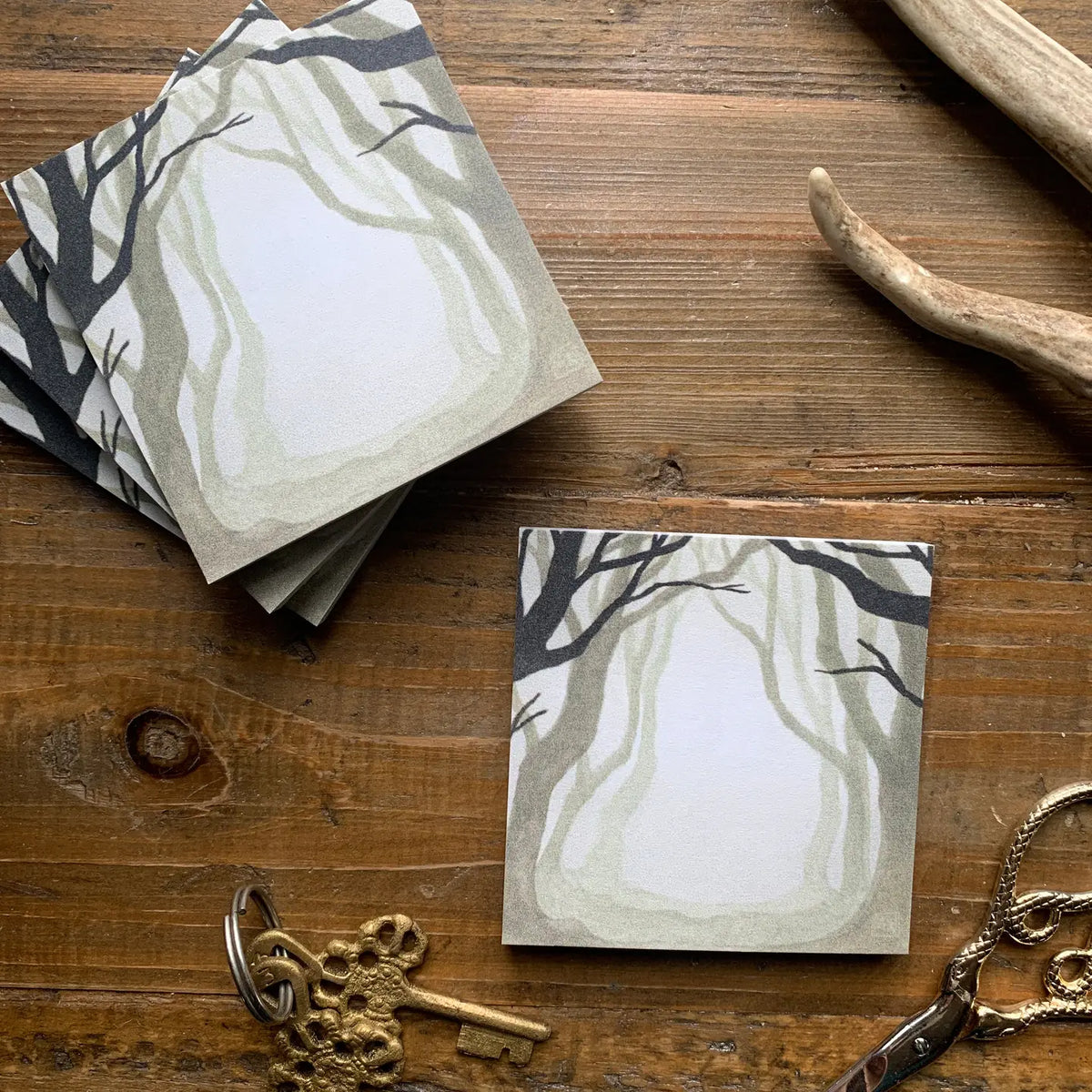 Dark Forest 3x3 Sticky Notes
