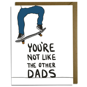 Skater Dad Father's Day Card