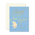 Happy New Year Dove Greeting Card