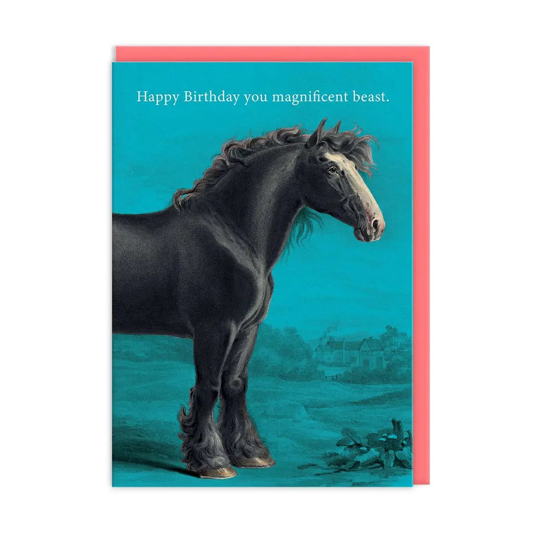 Magnificent Beast Greeting Card