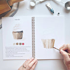 Emily Lex Watercolor Workbook - Baking