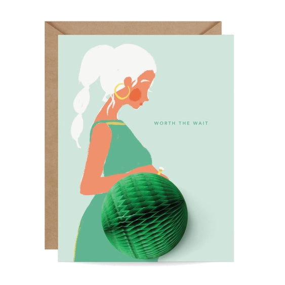 Bump Card New Baby Bump Pop-Up Card – On Paper