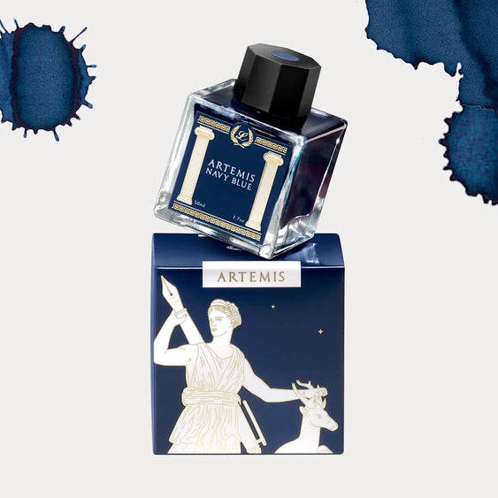 Laban Greek Mythology Ink Artemis Navy Blue