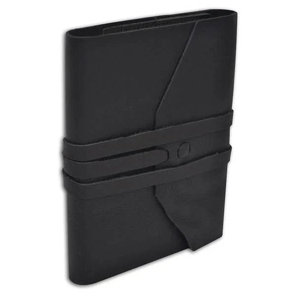 Manufactus Leather Wrap Journal (6" x 8" | Refillable)