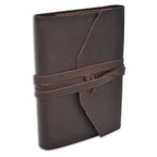 Manufactus Leather Wrap Journal (6" x 8" | Refillable)
