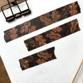 Autumn Oak Leaves 15mm Washi Tape