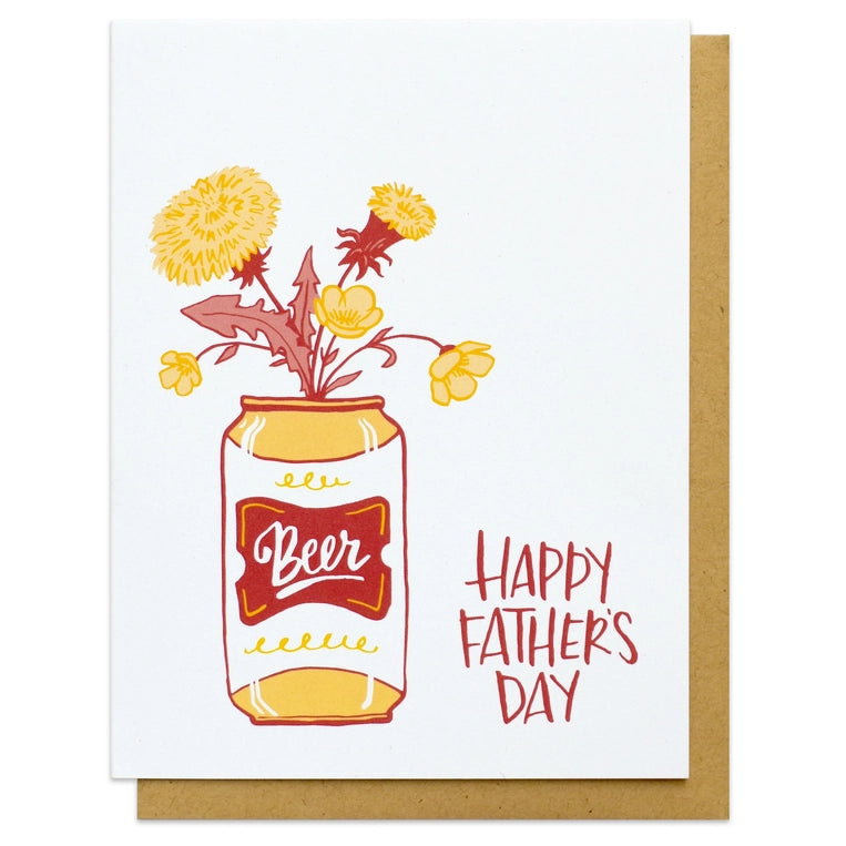 Happy Father's Day Beer Bouquet Greeting Card