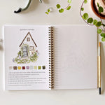 Load image into Gallery viewer, Emily Lex Garden Watercolor Workbook
