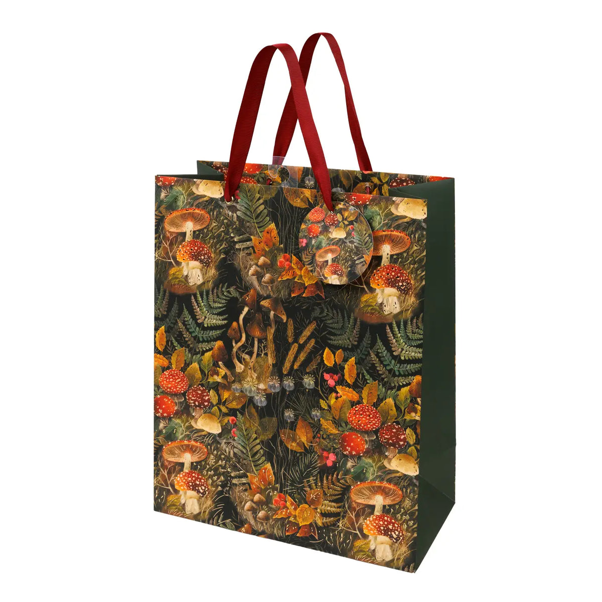 Medium Gift Bag - Forest Mushrooms