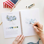 Load image into Gallery viewer, Emily Lex Americana Watercolor Workbook
