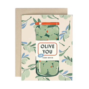 Olive You Love & Friendship Card