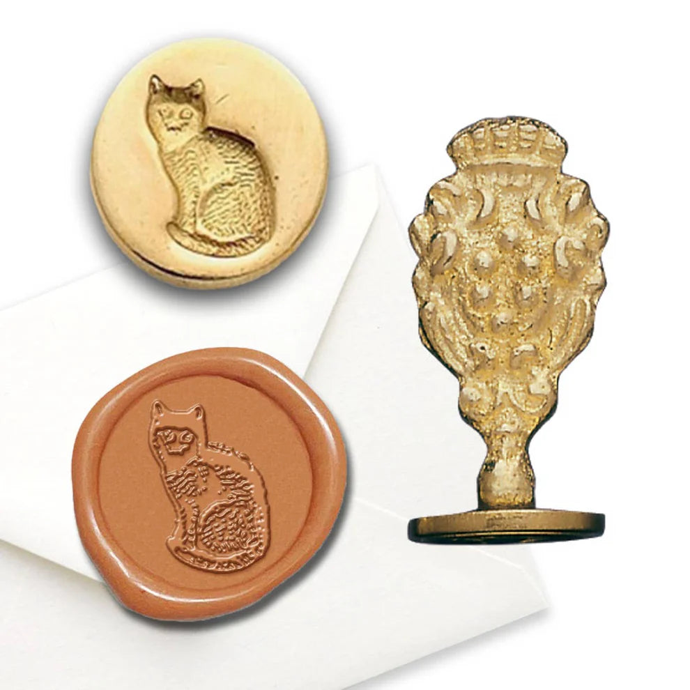 Mini Brass Stamp (Cat)