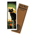 Witchy Halloween Black Cat Bookmark