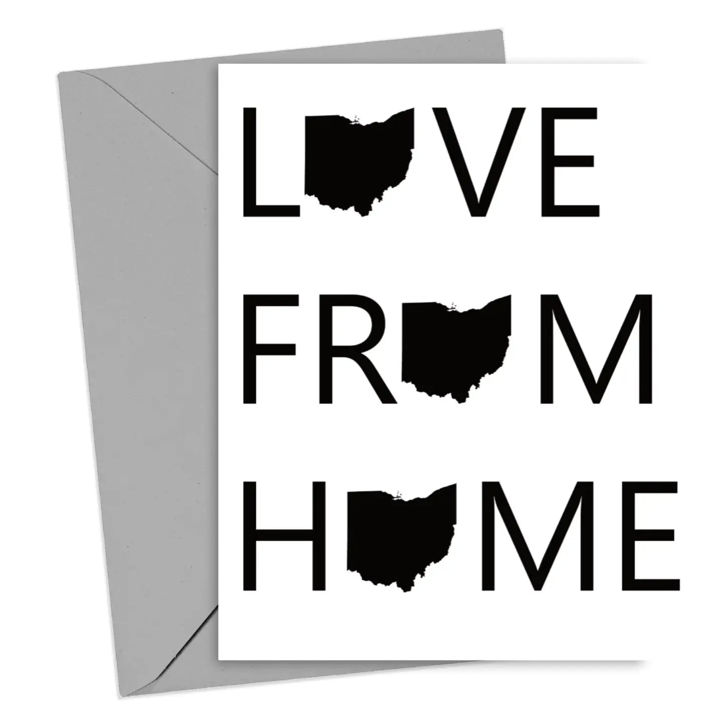 Love from Home (Ohio) Card