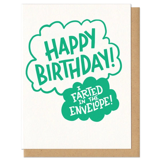 Birthday Fart Greeting Card