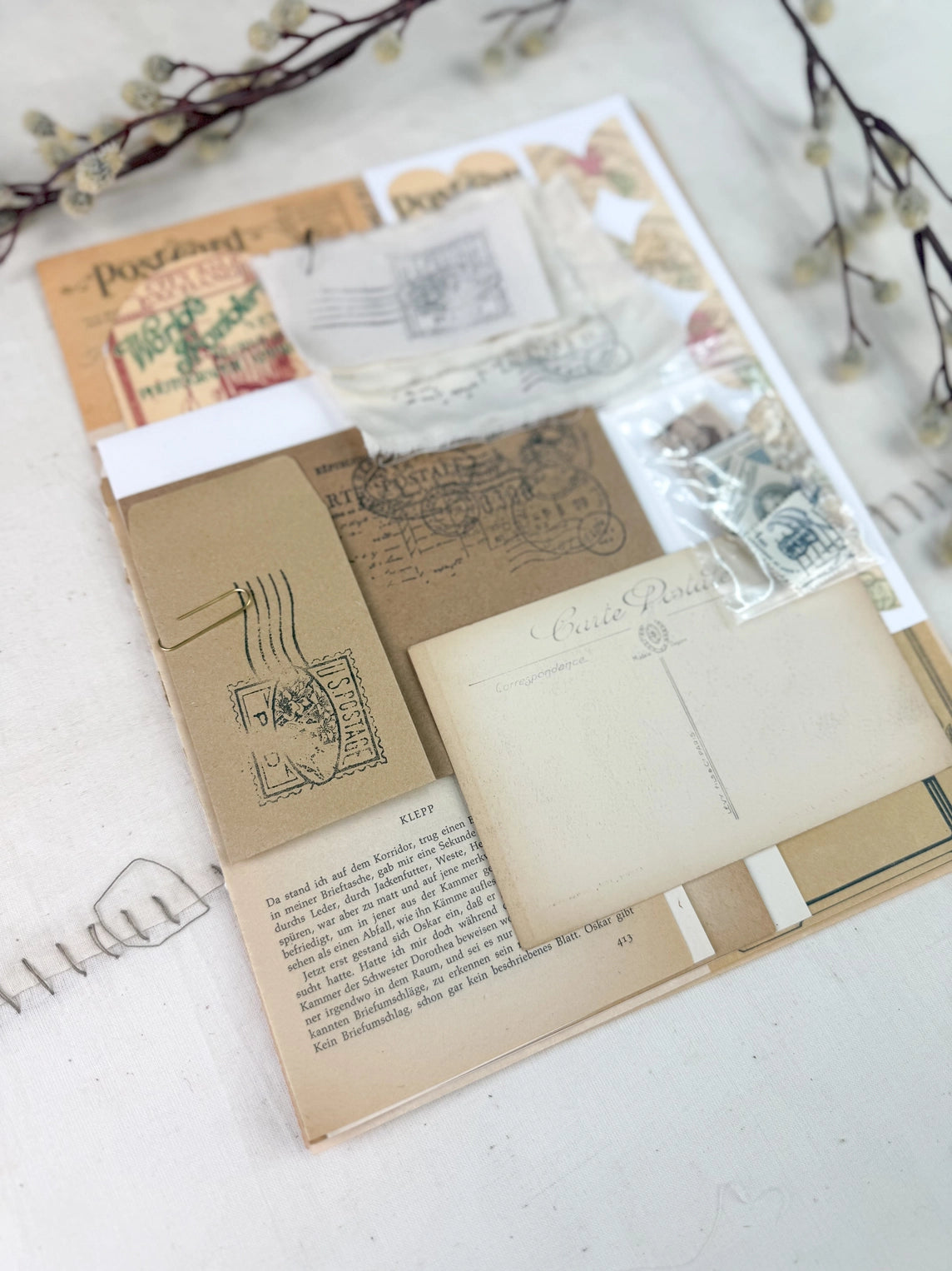 Travel Ephemera Kit For Paper Crafting