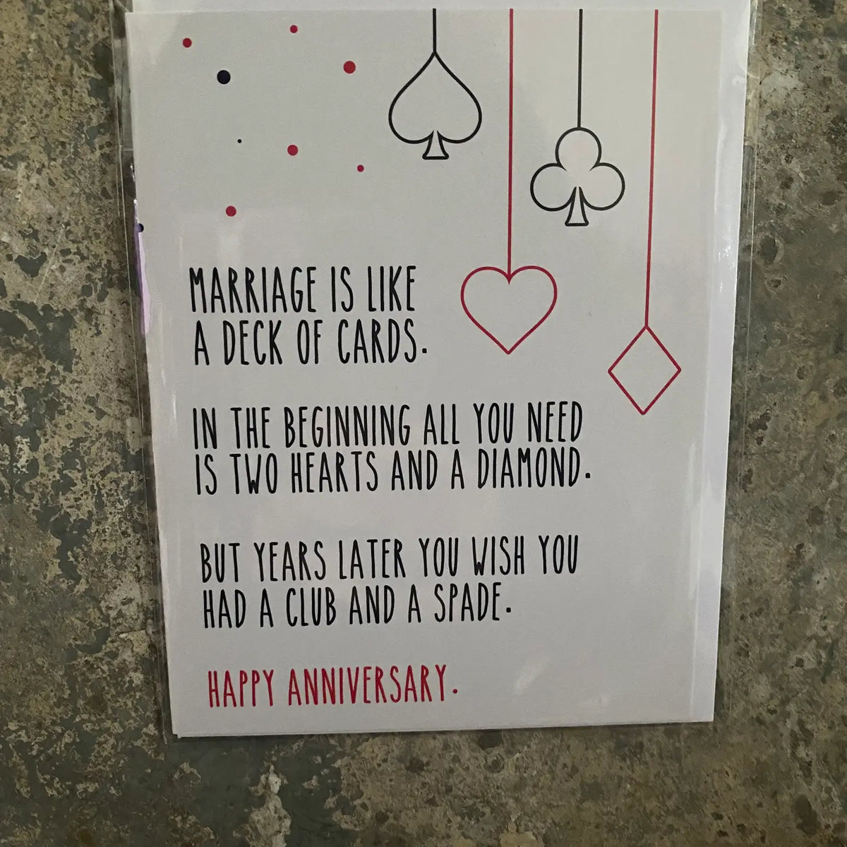 Deck of Cards Greeting Card