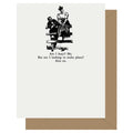 Gibson Girl Make Plans Card