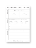 Everyday Wellness Notepad