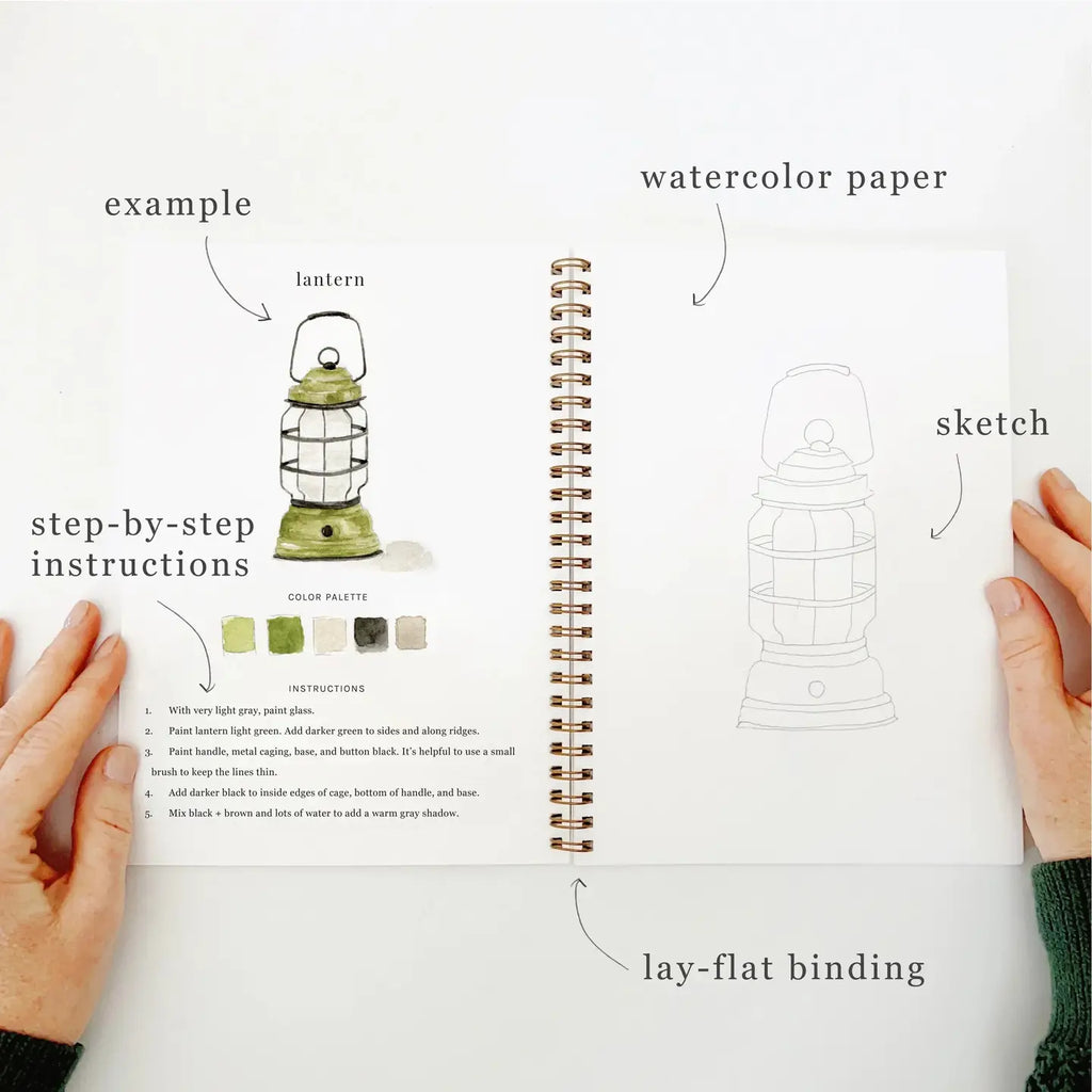 Emily Lex Watercolor Workbook - Animals