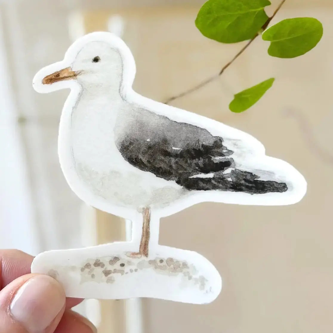 Emily Lex Seagull Sticker