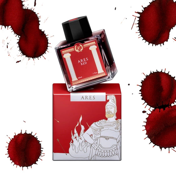 Laban Greek Mythology Ii Ink Ares Red
