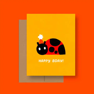 Ladybug — Birthday Card