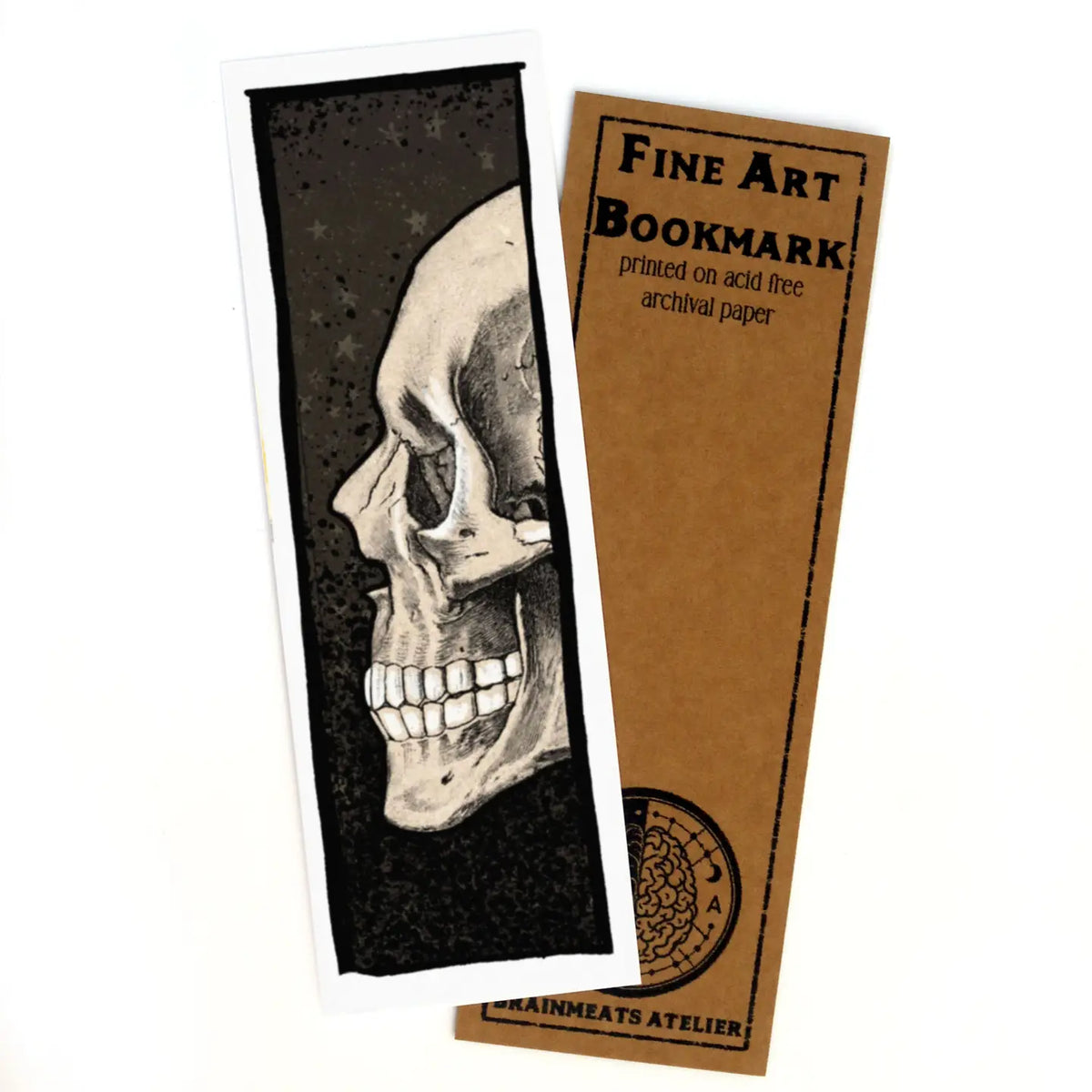Human Skull Bookmark